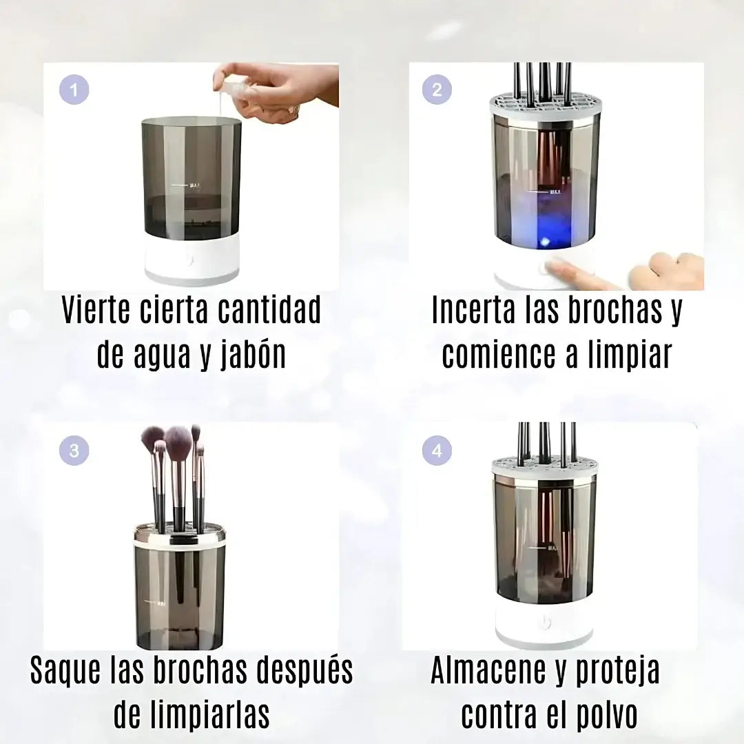 PureBrush® |  Brochas libres de bacterias ¡Previene brotes a causa de gérmenes!