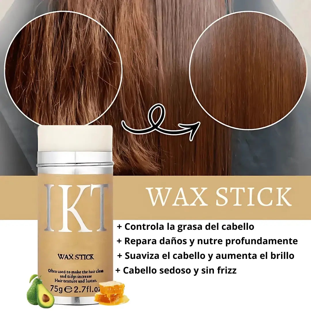 2x1 Cera en barra | Nutre y elimina el frizz al instante!
