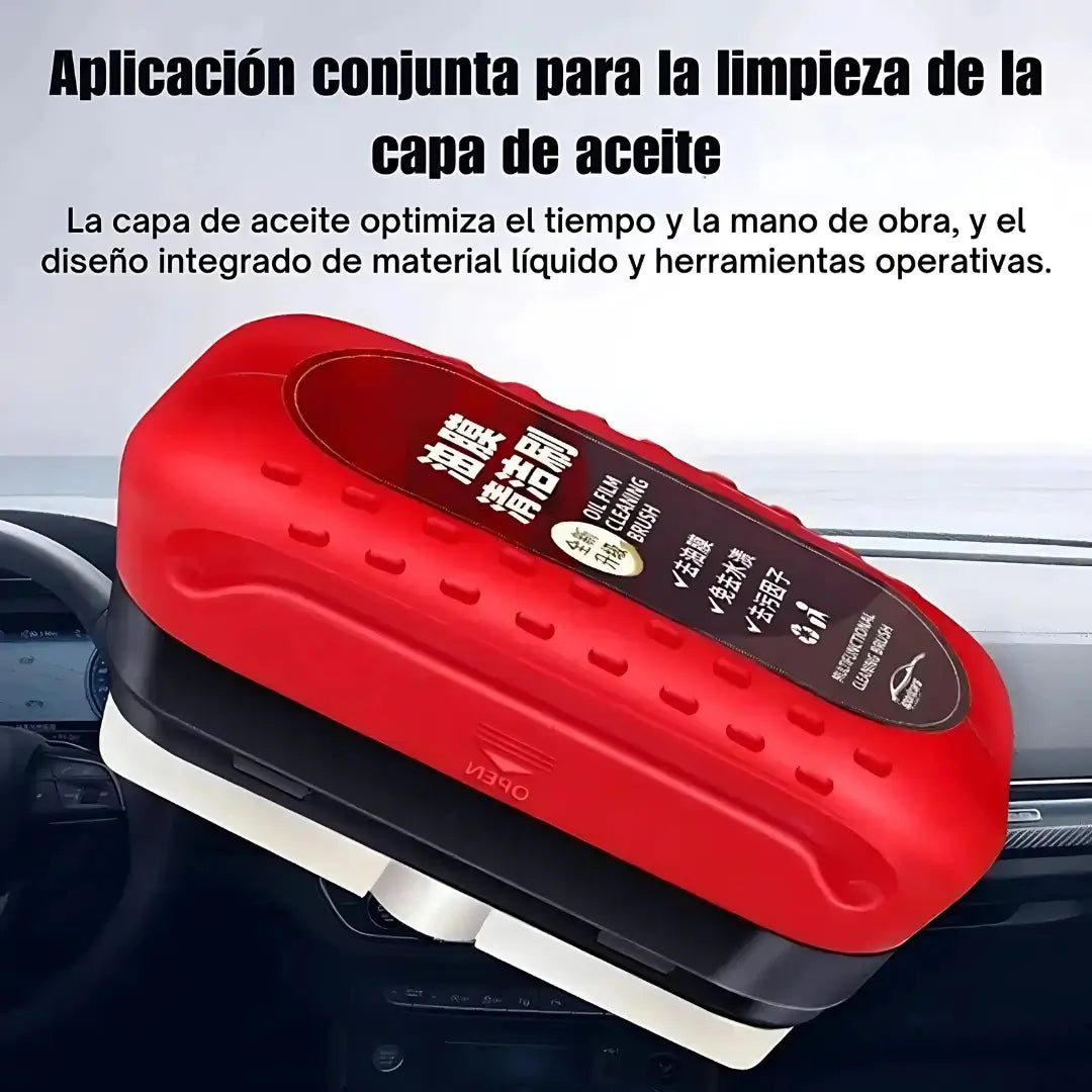 2x1 Cepillo Limpiador de Vidrios - Limpia y Desempaña Rápido